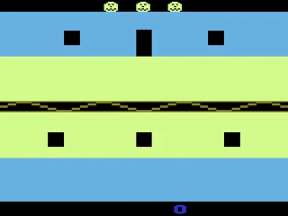 Halloween title screen for Atari 2600